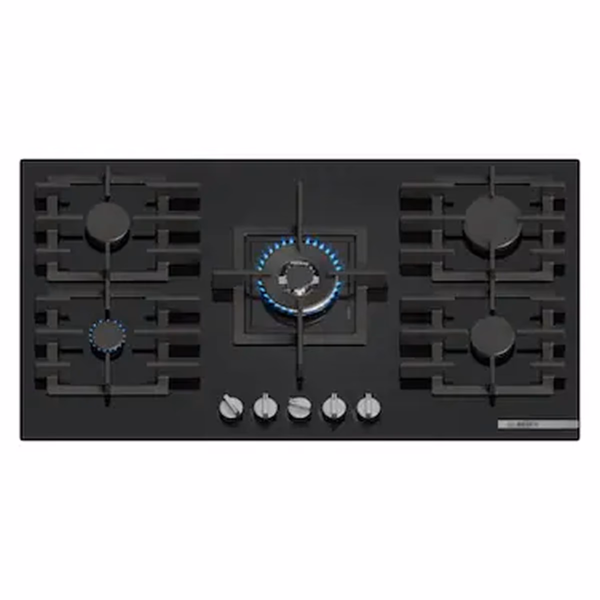 Series 6, Built-In Gas Hob 90cm, Cast Iron Pan Support, Full Safety, One Hand Auto Ignition, Detacable Full Metal - Series 6, Built-In Gas Hob 90cm, Cast Iron Pan Support, Full Safety, One Hand Auto Ignition, Detacable Full Metal