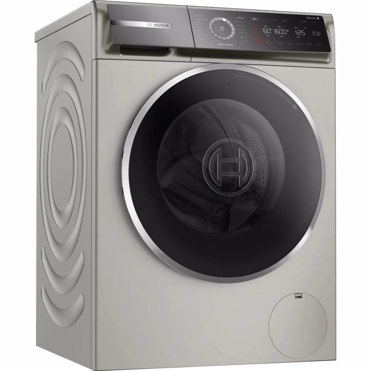 Series 8, Front Load Washer, 10KG 1600 RPM, Graphite Color, Home Connect, 50DB, Made in Germany - Series 8, Front Load Washer, 10KG 1600 RPM, Graphite Color, Home Connect, 50DB, Made in Germany
