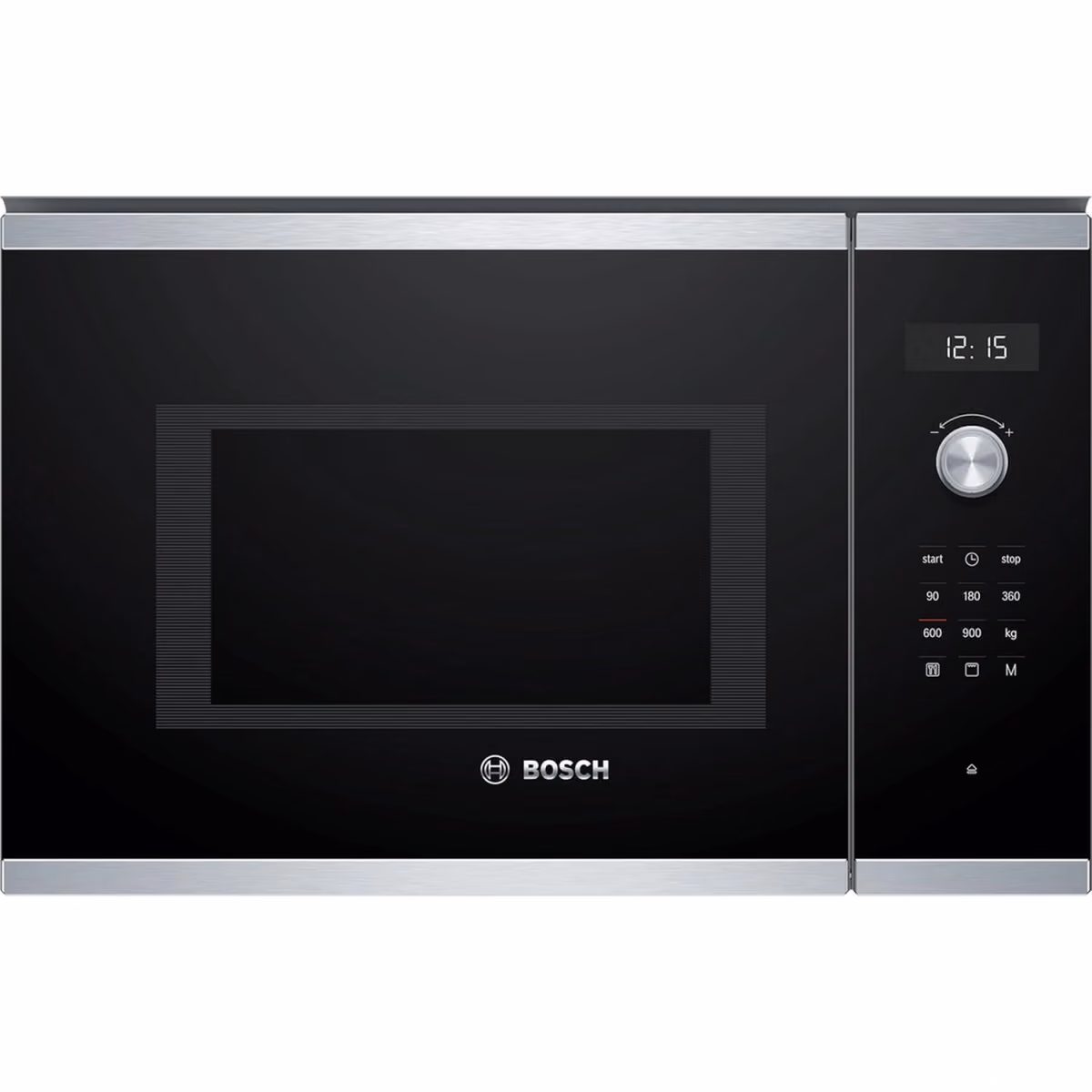 Series 6, Built-In Microwave 60cm with Grill, 5 Power Levels, Hydrolytic Cleaning, 8 Auto Programmes, Black Color with Stainless Steel Border, Made in China - Series 6, Built-In Microwave 60cm with Grill, 5 Power Levels, Hydrolytic Cleaning, 8 Auto Programmes, Black Color with Stainless Steel Border, Made in China
