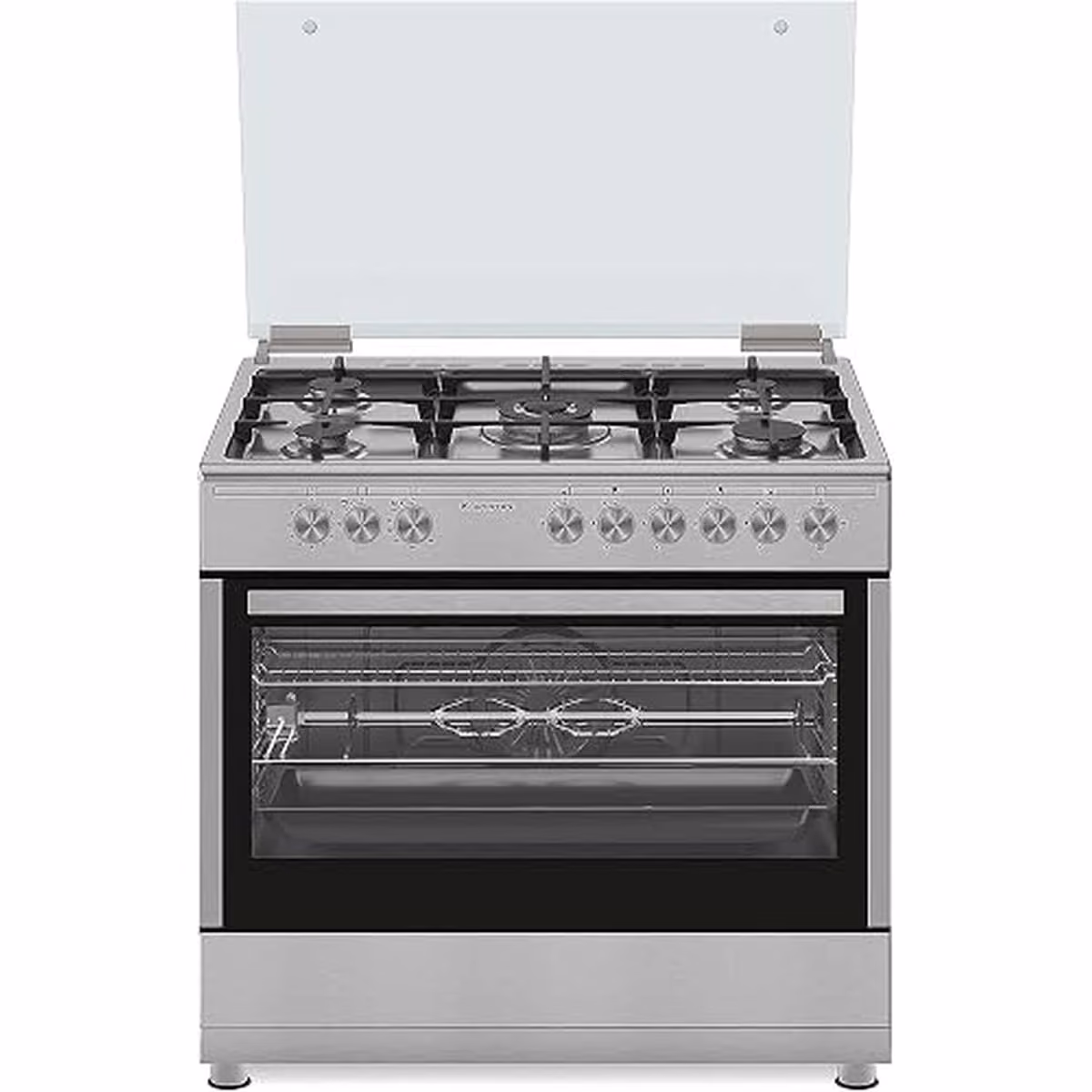 90 CMS GAS COOKER + OVEN + CAST IRON INO - 90 CMS GAS COOKER + OVEN + CAST IRON INO