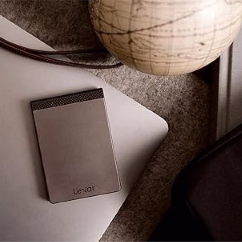 Lexar Exter. Portable SSD 1TB,upto 550MB