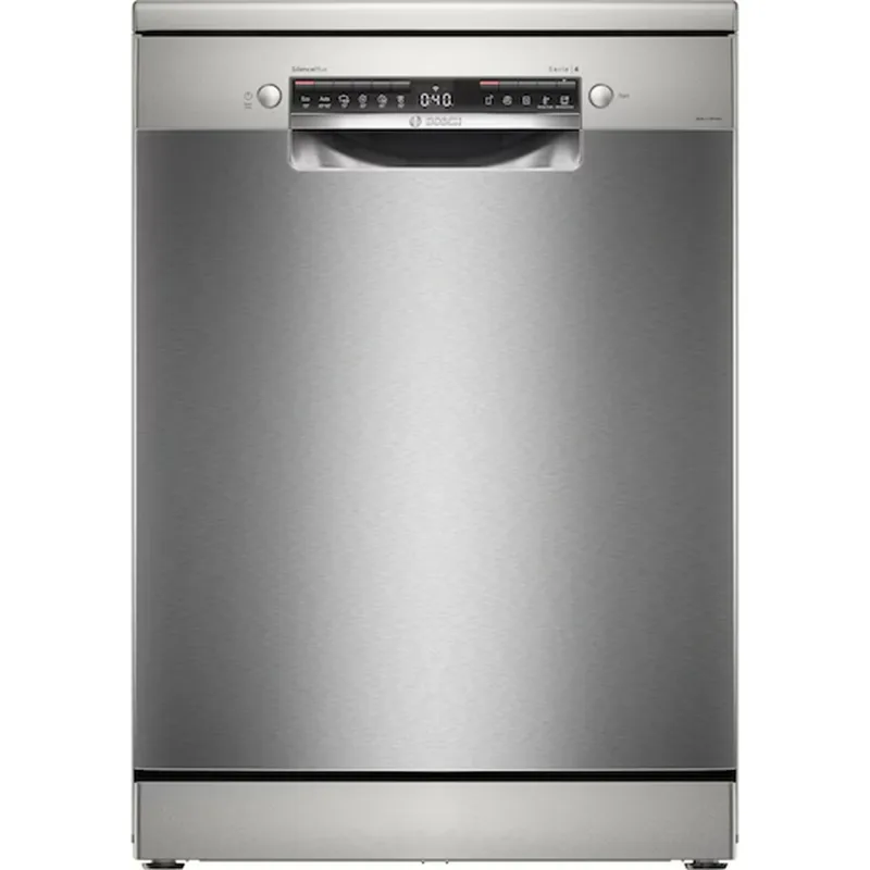 Series 4, Free Standing Dishwasher, 6 Programmes, 3 Racks, Adjustable Middle Rack, 10.4 Ltrs Water Consumptions, Home Connect, Stainless Steel, Made in Germany