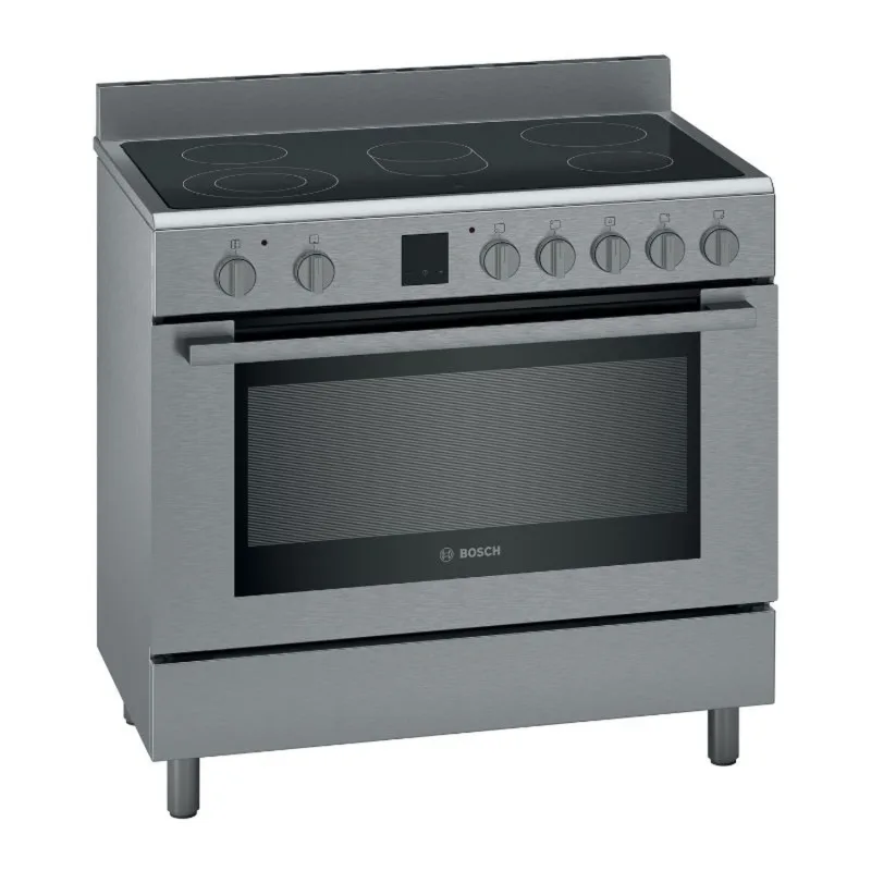Series 8, Full Electric Cooker 90cm, 9 cooking Function, With Rotisserie, Stainless Steel, Made in Turkey