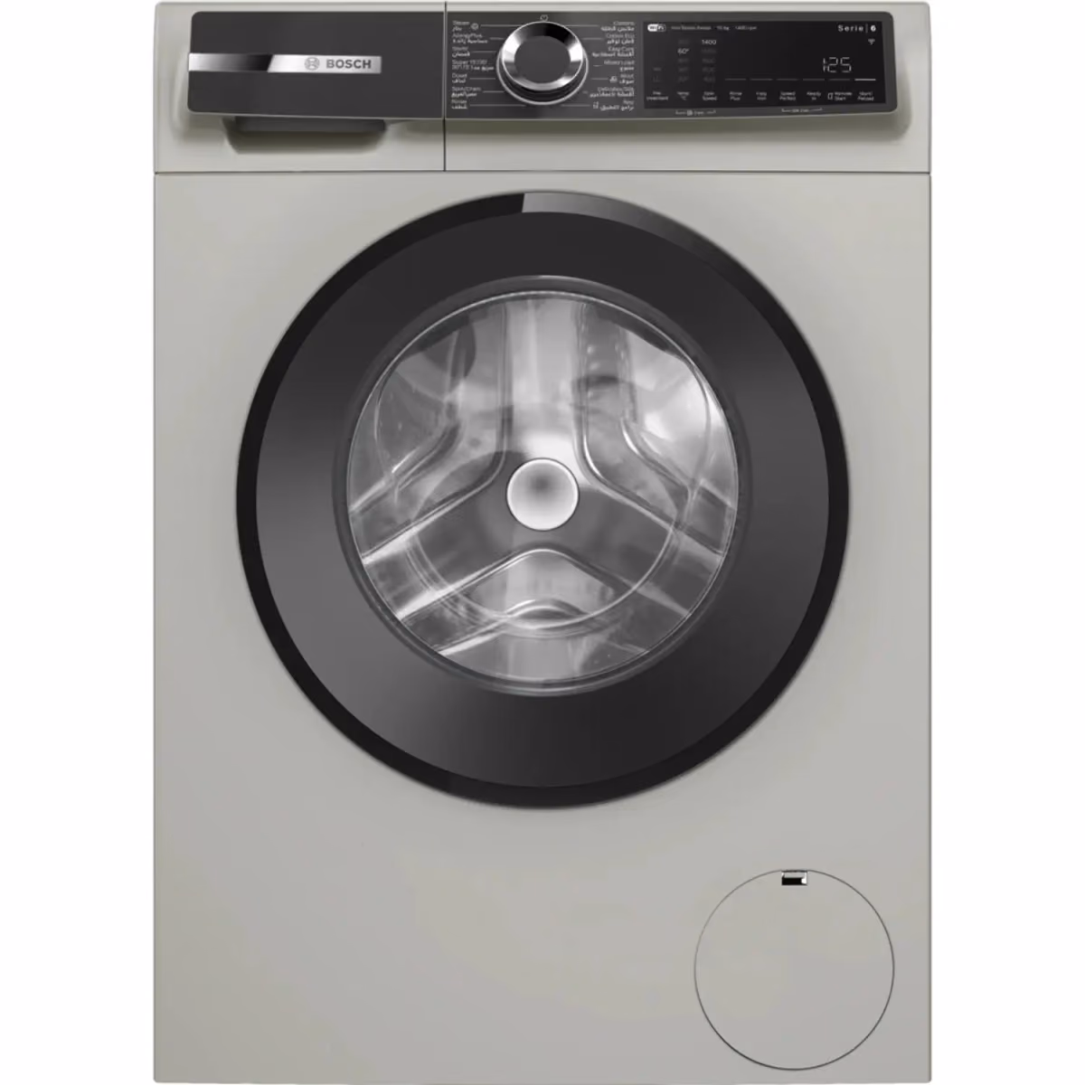 Series 6, Front Load Washer, 10KG 1400 RPM, Graphite Color, Home Connect, Made in Turkey - Series 6, Front Load Washer, 10KG 1400 RPM, Graphite Color, Home Connect, Made in Turkey