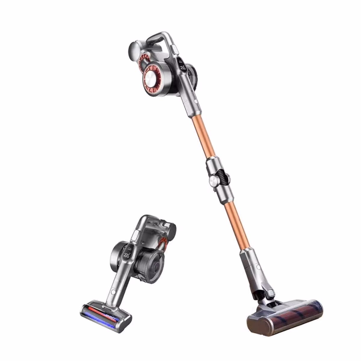 JIMMY CORDLESS VACUUM CLEANER - GRAPHITE+GOLDEN - JIMMY CORDLESS VACUUM CLEANER - GRAPHITE+GOLDEN