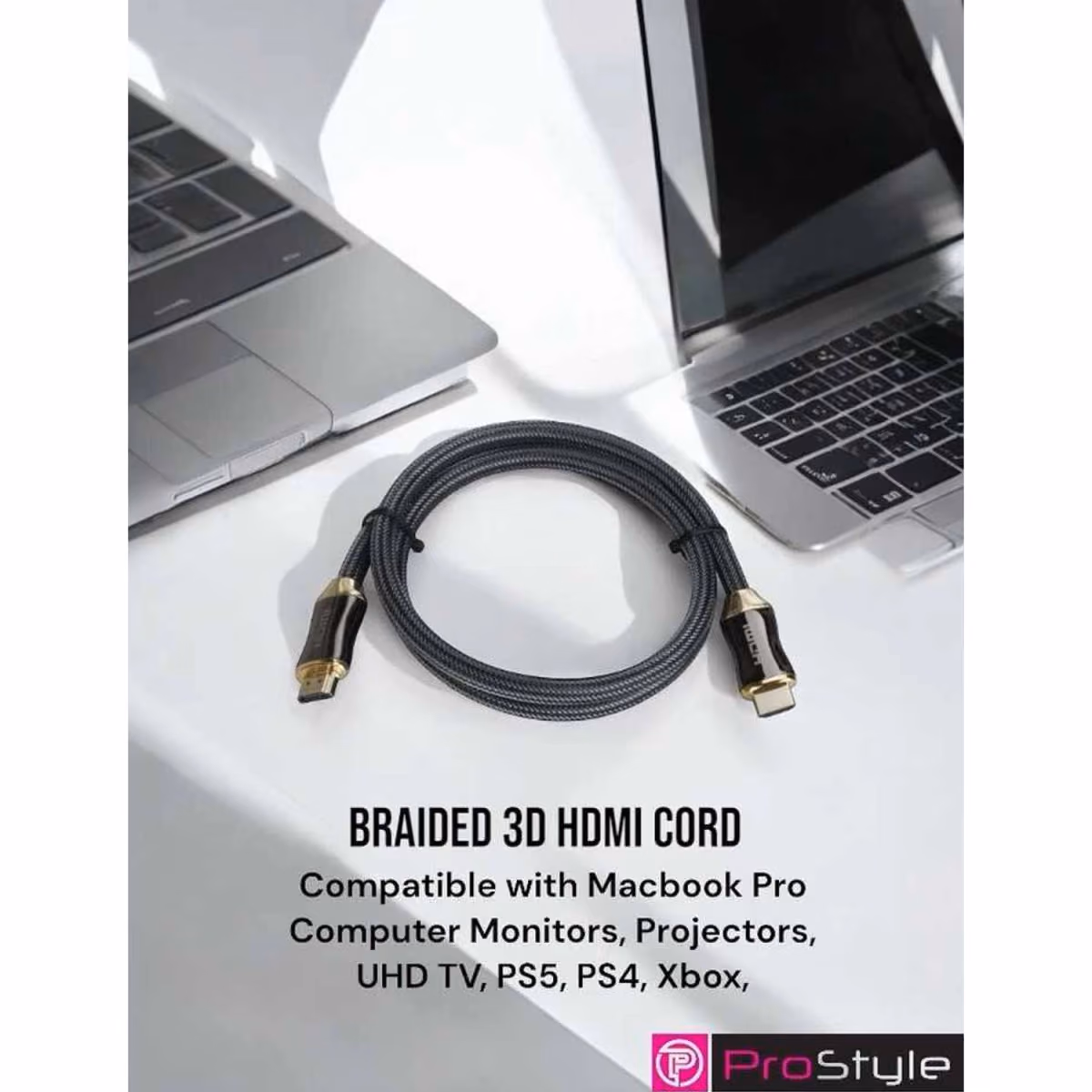 Pro Style PSHDM1 HDMI Cable 0.5m Black - Pro Style PSHDM1 HDMI Cable 0.5m Black