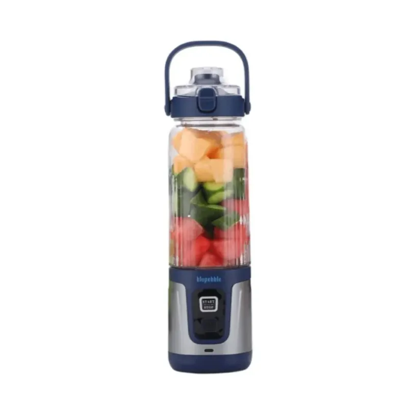 Blupebble GoBlend Pro Portable Rechargeable Blender. 750ml - Blue BP-GOBLENDPRO-BL