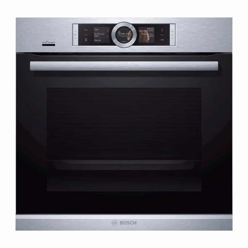 Series 8, Built-In Electric Oven 60cm, 13 Cooking Function, Pyrolitic self-cleaning, Home Connect, Stainless Steel, Made in Germany