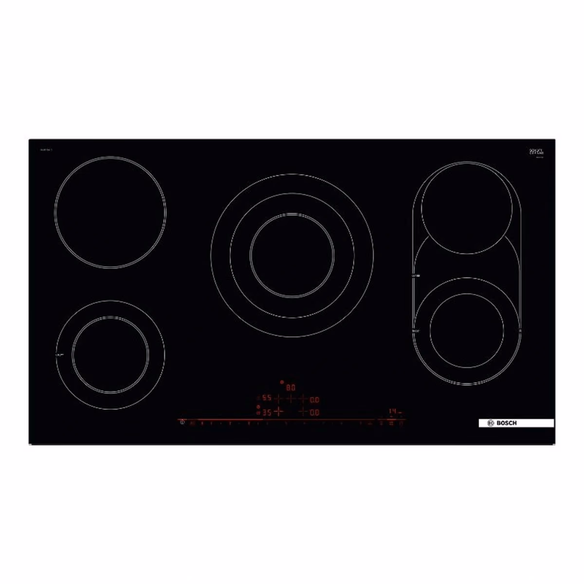 Series 8, Built-In Ceramic Hob 90cm, Premium Touch Control, 5 Cooking Zones, 17 Power Levels, 10,700 Watts, Made in Germany - Series 8, Built-In Ceramic Hob 90cm, Premium Touch Control, 5 Cooking Zones, 17 Power Levels, 10,700 Watts, Made in Germany