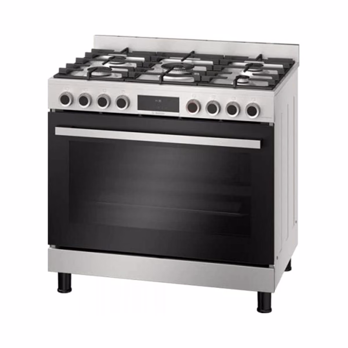 Series 8, Full Gas Hybrid Cooker 90cm, Digital Timer, Rotessirie, Stainless Steel, Made in Turkey - Series 8, Full Gas Hybrid Cooker 90cm, Digital Timer, Rotessirie, Stainless Steel, Made in Turkey