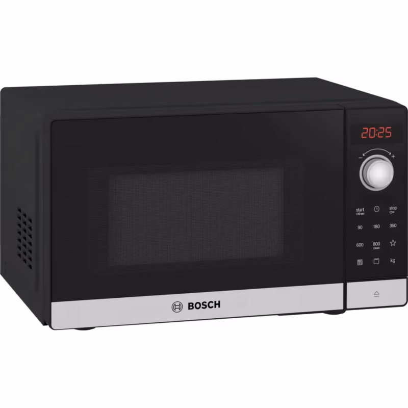 BOSCH Series 2 Freestanding microwave with grill, 25 Ltrs, Stainless steel
