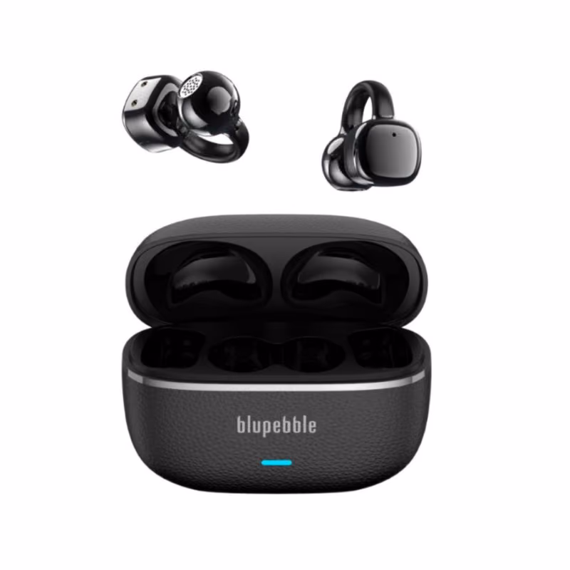 Blupebble TuneFlow Wave True Wireless EarBuds Black BP-TWSTFWAVE-BK
