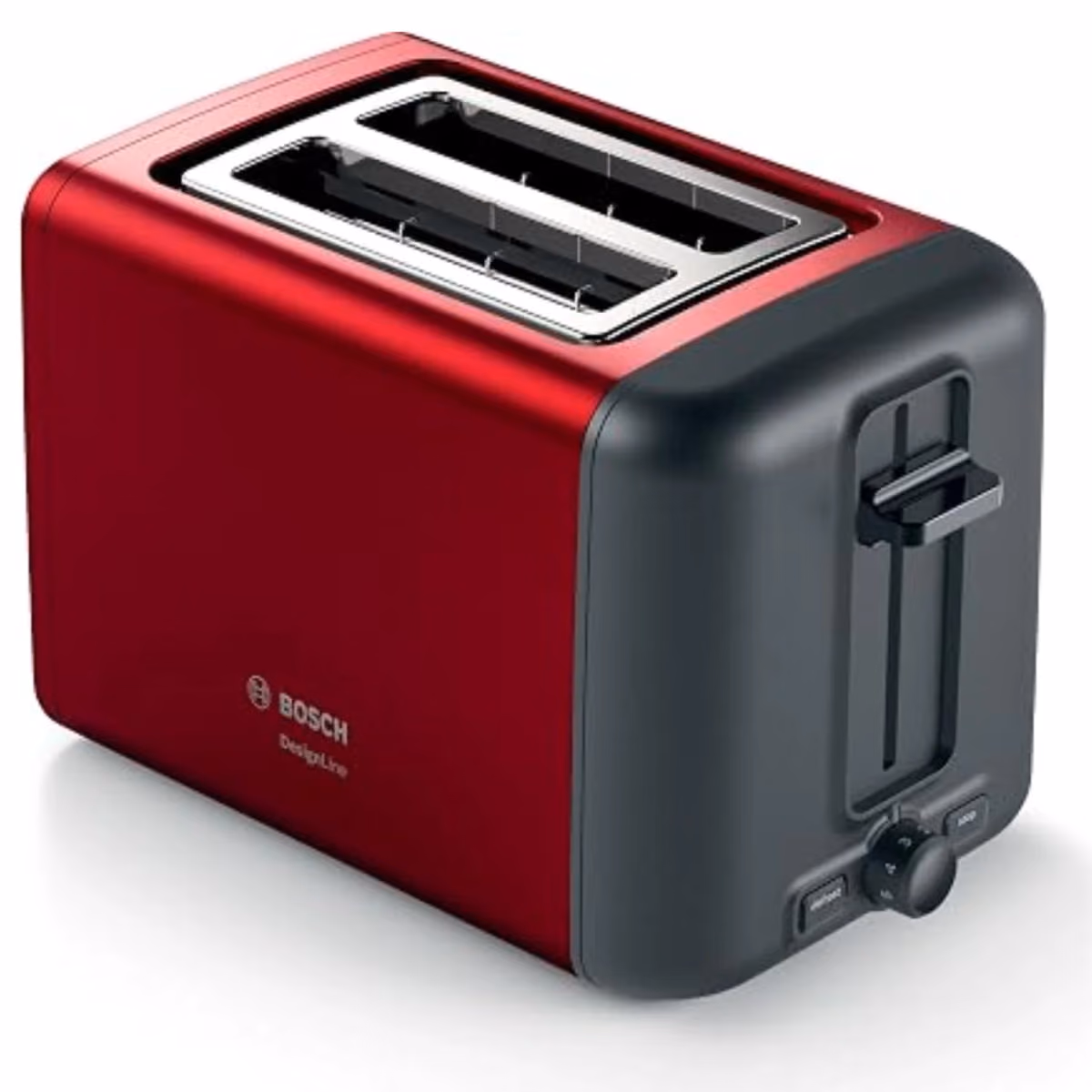 BOSCH Compact toaster DesignLine, Red - BOSCH Compact toaster DesignLine, Red