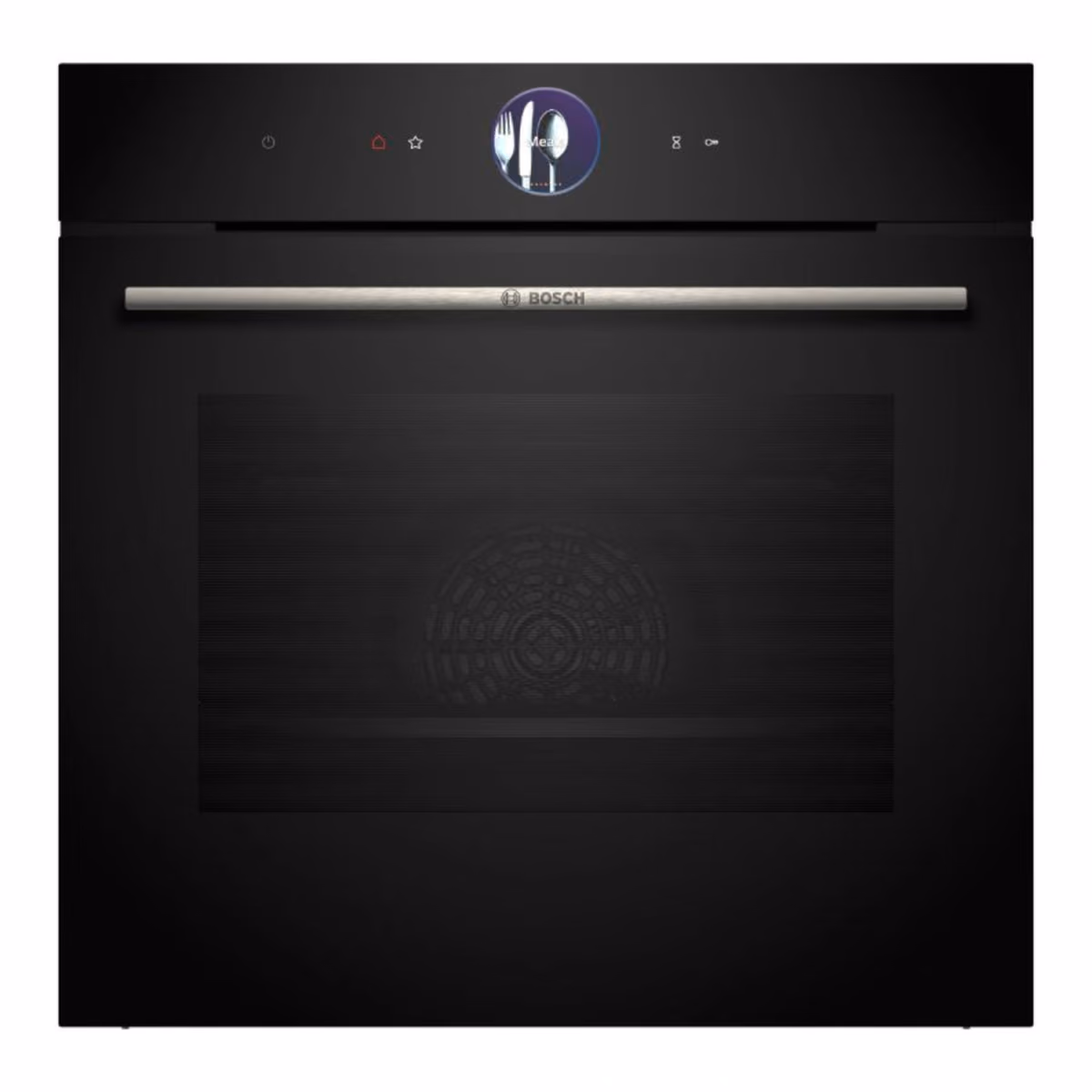 Series 8, Built-In Electric Oven 60cm, 14 Cooking Function, EcoClean Direct program+Hydrolytic, TFT touch display, Home Connect, Black Color - Series 8, Built-In Electric Oven 60cm, 14 Cooking Function, EcoClean Direct program+Hydrolytic, TFT touch display, Home Connect, Black Color