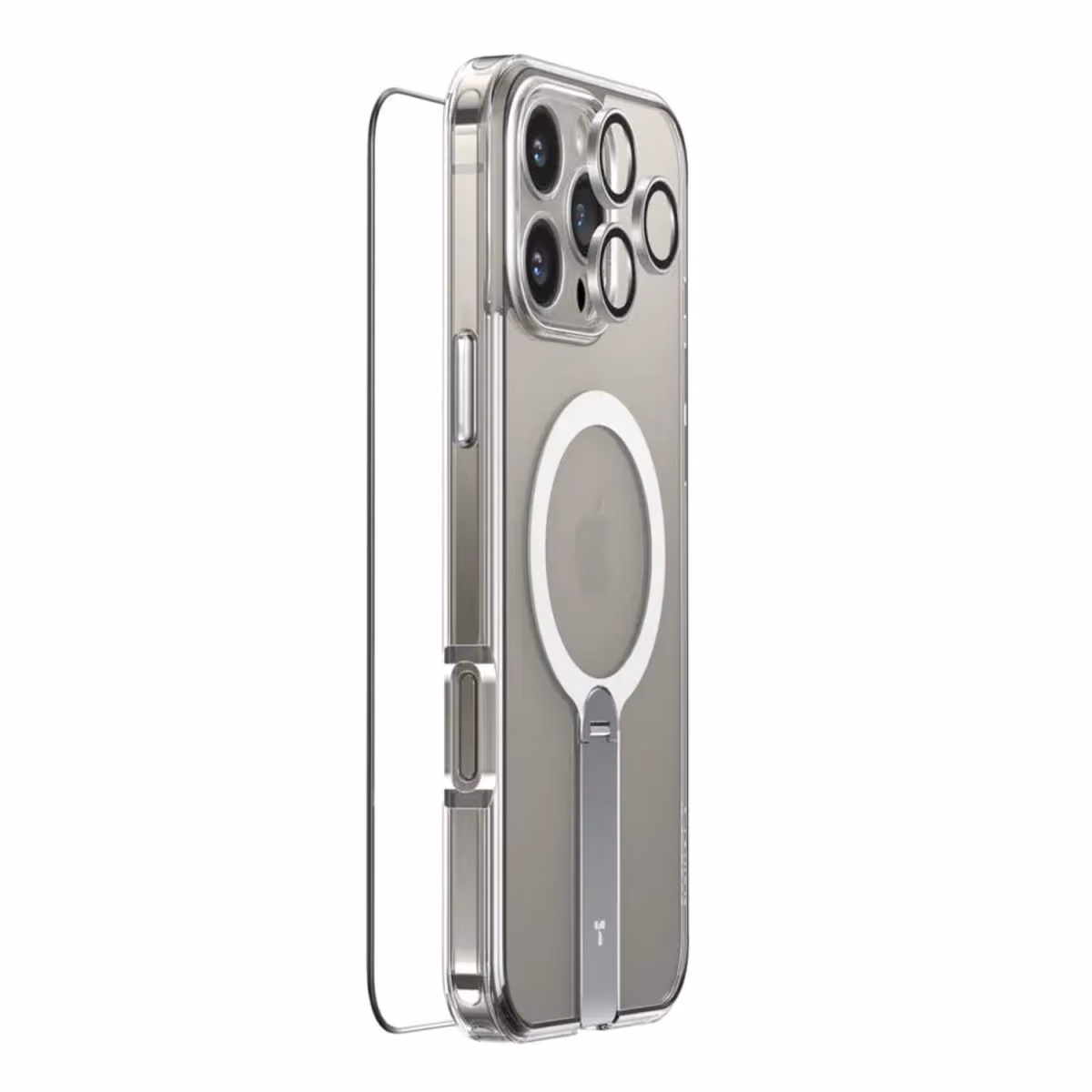 TORRAS PSTAND SPIN SERIES (X00FX1534) 3-IN-1 PACKAGES FOR 6.9 IPHONE 16 PRO MAX CLEAR - TORRAS PSTAND SPIN SERIES (X00FX1534) 3-IN-1 PACKAGES FOR 6.9 IPHONE 16 PRO MAX CLEAR
