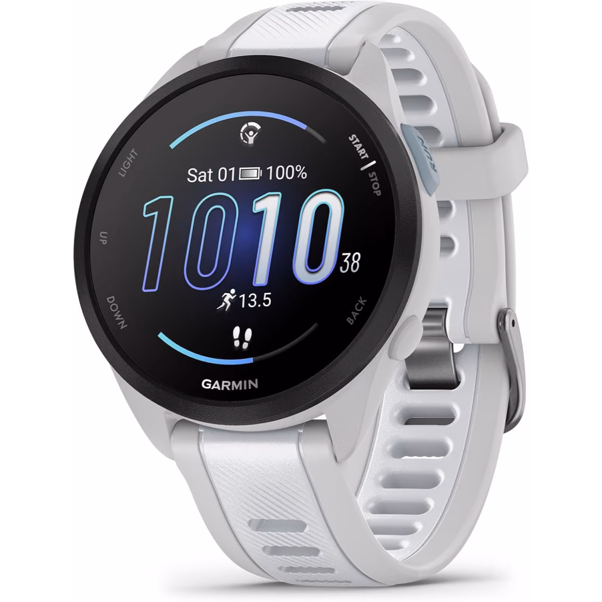 GARMIN FORERUNNER 165 MIST GREY-WHITESTONE - GARMIN FORERUNNER 165 MIST GREY-WHITESTONE