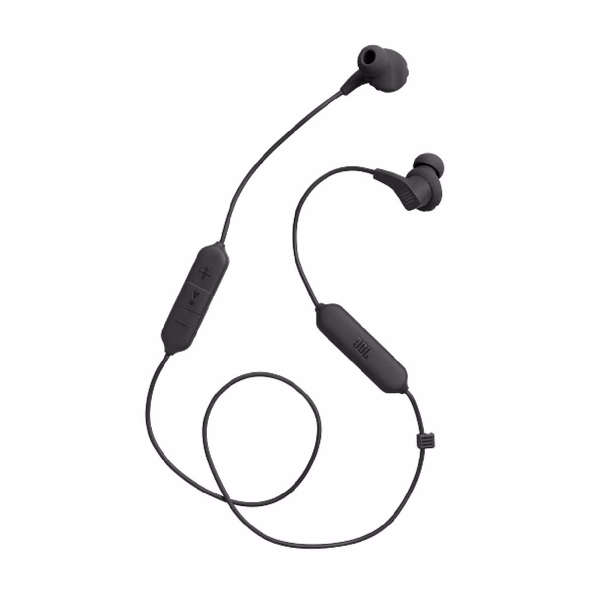 JBL ENDURANCE RUN2 WIRED Waterproof Wired Sports In-Ear Headphones - Black - JBL ENDURANCE RUN2 WIRED Waterproof Wired Sports In-Ear Headphones - Black