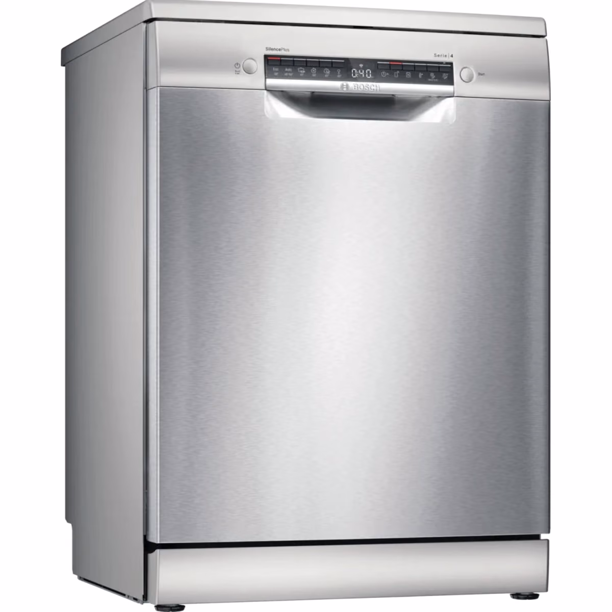 Series 4, Free Standing Dishwasher, 6 Programmes, 3 Racks, Adjustable Middle Rack, 10.3 Ltrs Water Consumptions, Home Connect, Stainless Steel, Made in Poland - Series 4, Free Standing Dishwasher, 6 Programmes, 3 Racks, Adjustable Middle Rack, 10.3 Ltrs Water Consumptions, Home Connect, Stainless Steel, Made in Poland