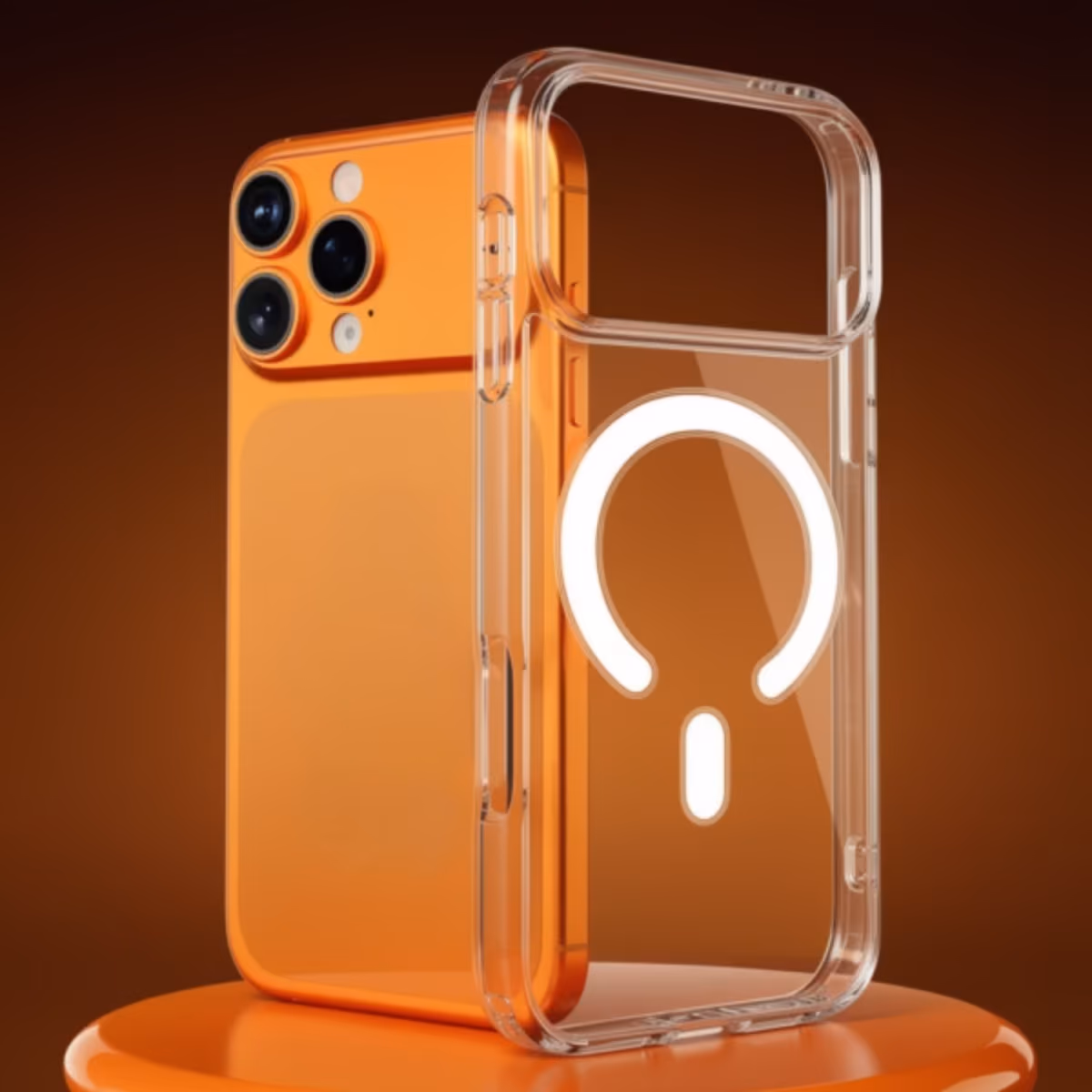 MYX iphone 17 Pro Max magsafe clear case - MYX iphone 17 Pro Max magsafe clear case