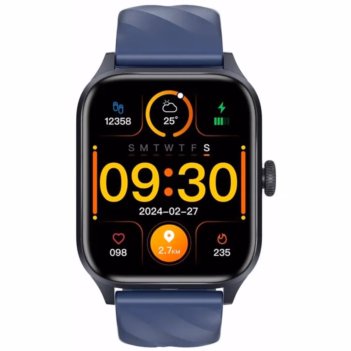 Weofly Active Smartwatch Blue - Weofly Active Smartwatch Blue
