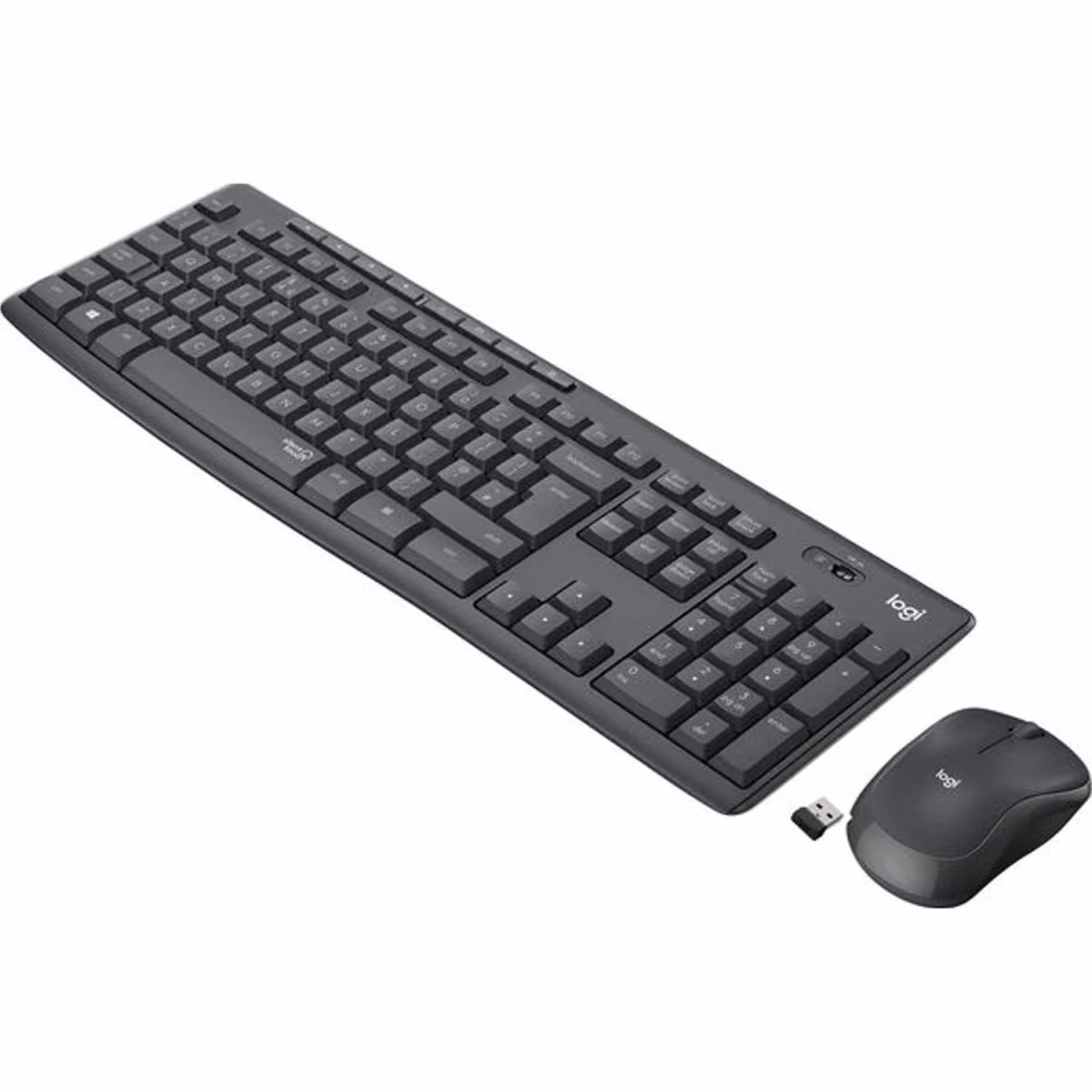 Logitech MK295 Silent Wireless Combo Keyboard And Mouse Black ARB 920-009801 - Logitech MK295 Silent Wireless Combo Keyboard And Mouse Black ARB 920-009801