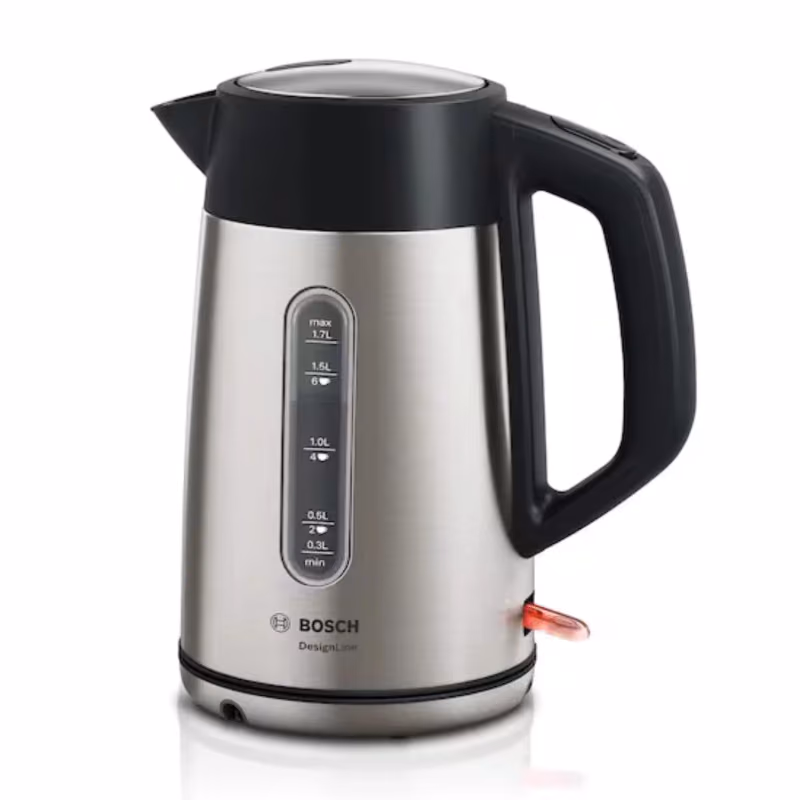 BOSCH Kettle, DesignLine, 1.7 l, Stainless Steel