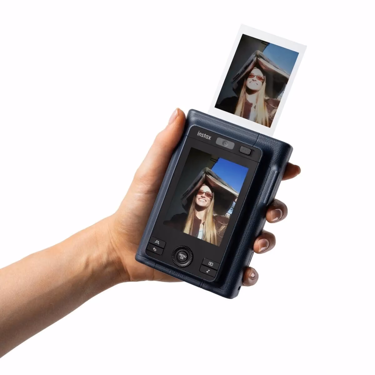 INSTAX MINI LIPLAY PLUS MIDNIGHT BLUE - INSTAX MINI LIPLAY PLUS MIDNIGHT BLUE
