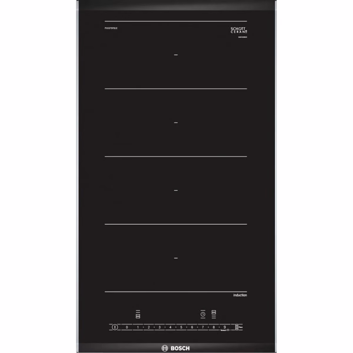 Series 6, Built-In Induction Hob 30cm, Touch Control, Flex Induction Zone, 2 Cooking Zone, 17 Power level, Made in Spain - Series 6, Built-In Induction Hob 30cm, Touch Control, Flex Induction Zone, 2 Cooking Zone, 17 Power level, Made in Spain